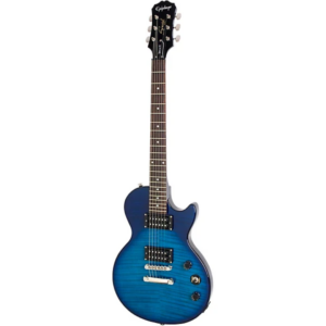 GUITARRA ELECTRICA EPIPHONE LES PAUL SPECIAL-II PLUS TOP AZUL EDICION LIMITADA