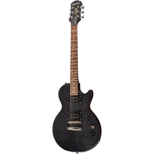 GUITARRA ELECTRICA EPIPHONE LES PAUL SPECIAL-II PLUS TOP NEGRO EDICION LIMITADA