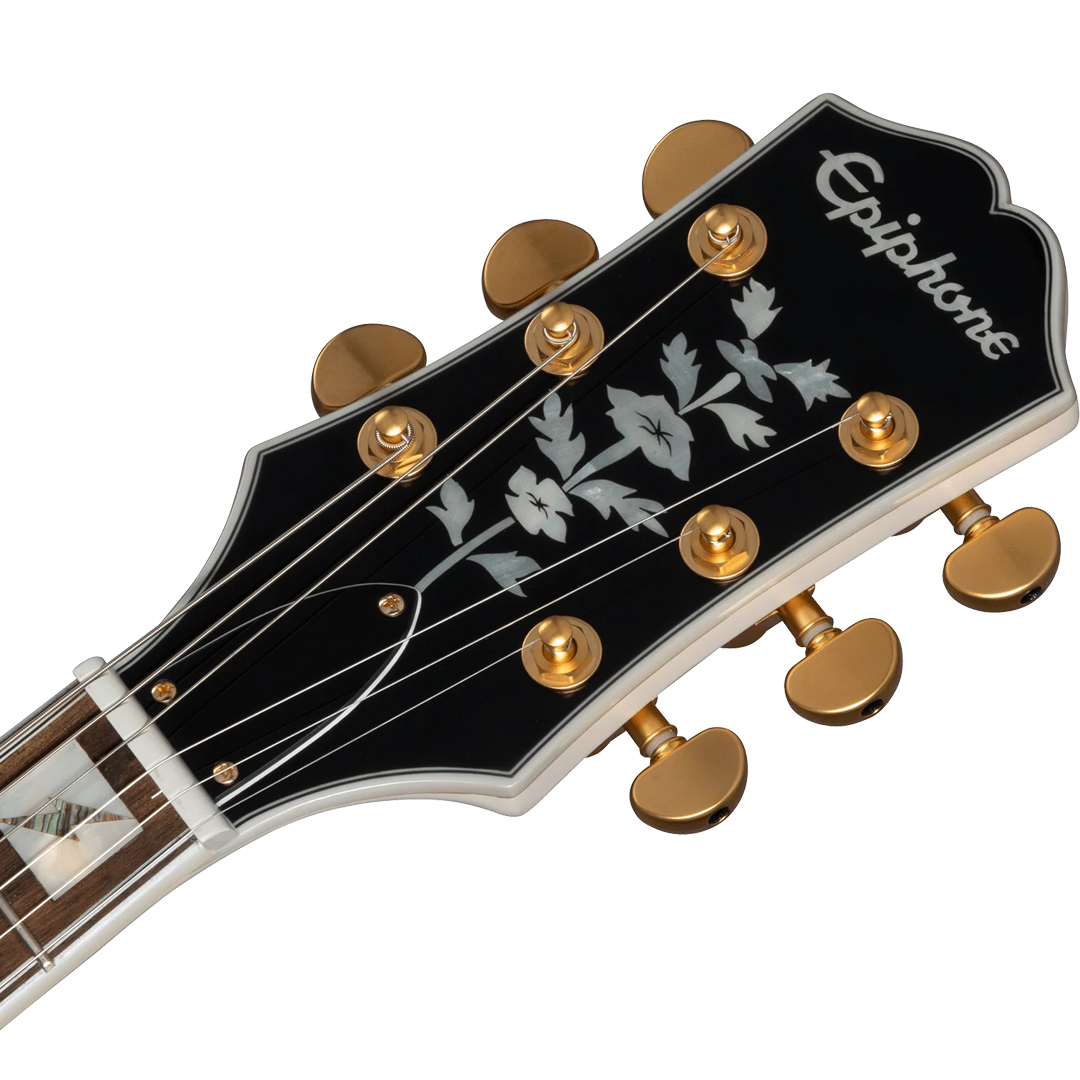 GUITARRA ELECTRICA EPIPHONE SEMI-HOLLOW EMILY WOLFE BLANCO - Imagen 3