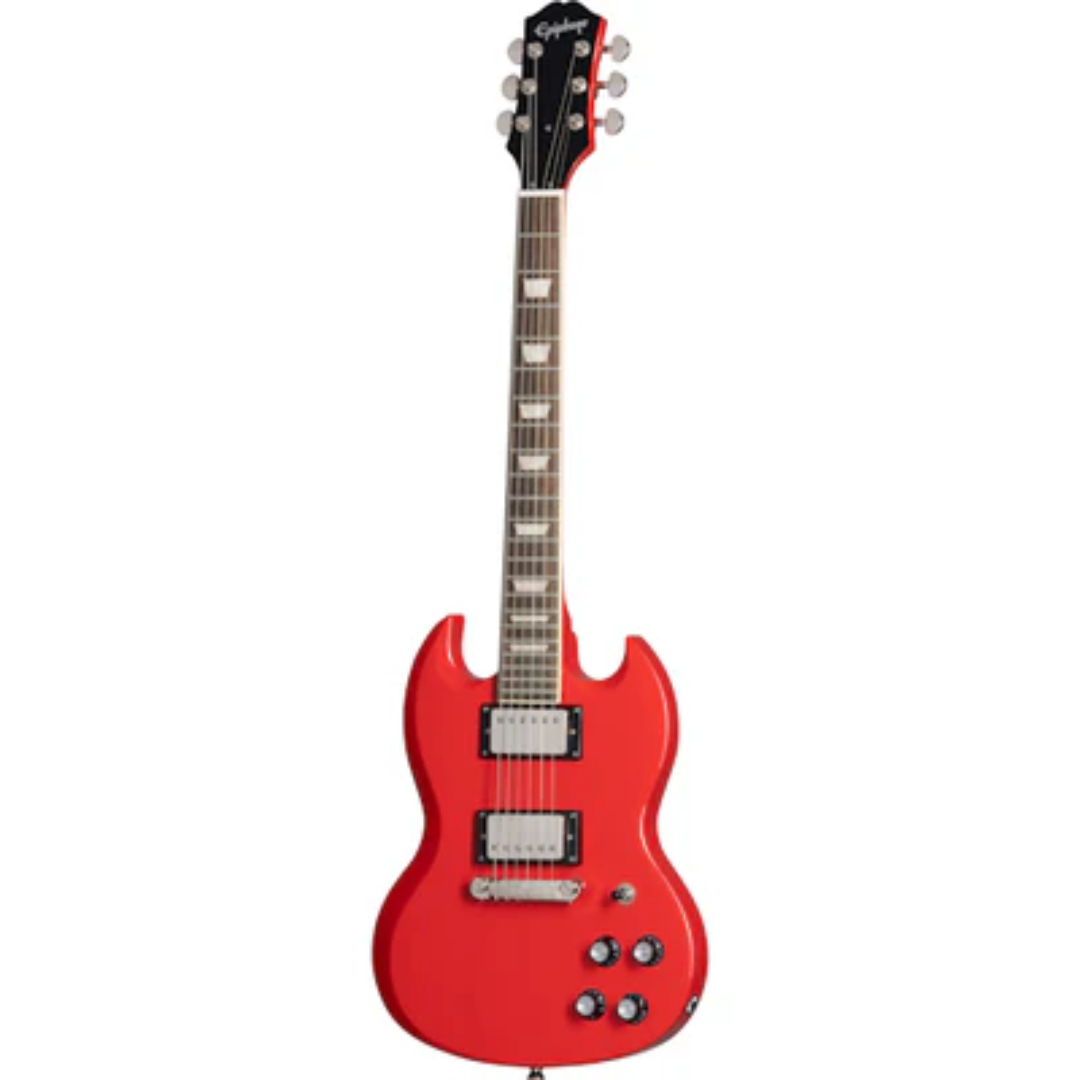 GUITARRA ELECTRICA EPIPHONE SG POWER PLAYERS ROJO LAVA