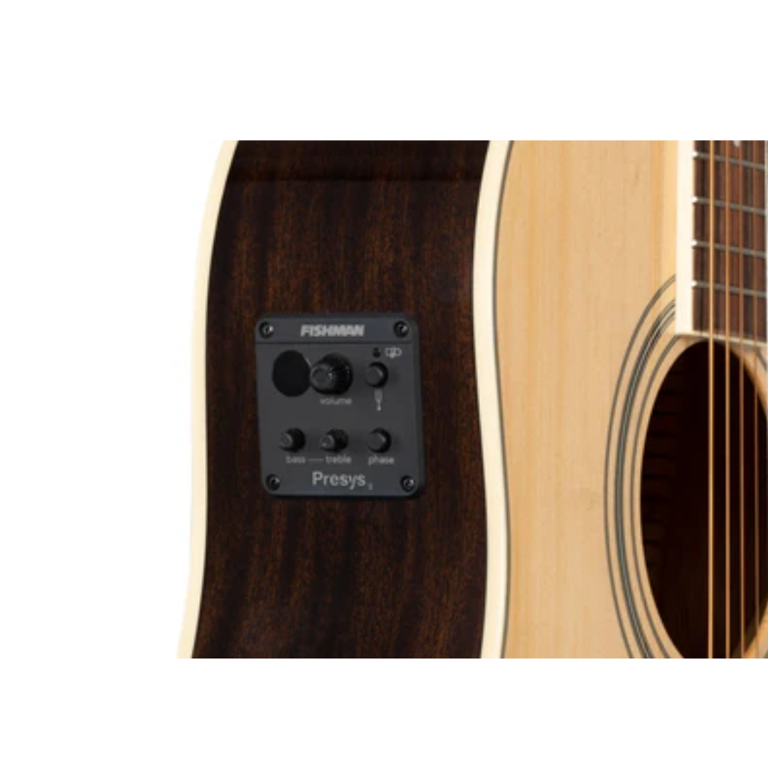 GUITARRA ELECTROACÚSTICA EPIPHONE J-45 EC NATURAL - Imagen 3