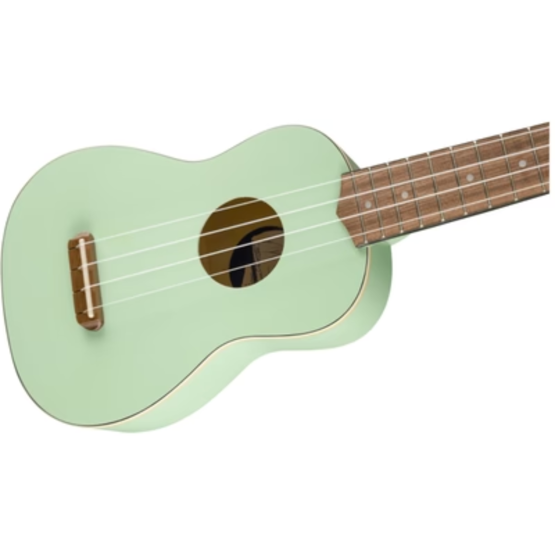 UKELELE SOPRANO FENDER VENICE VERDE SURF - Imagen 2