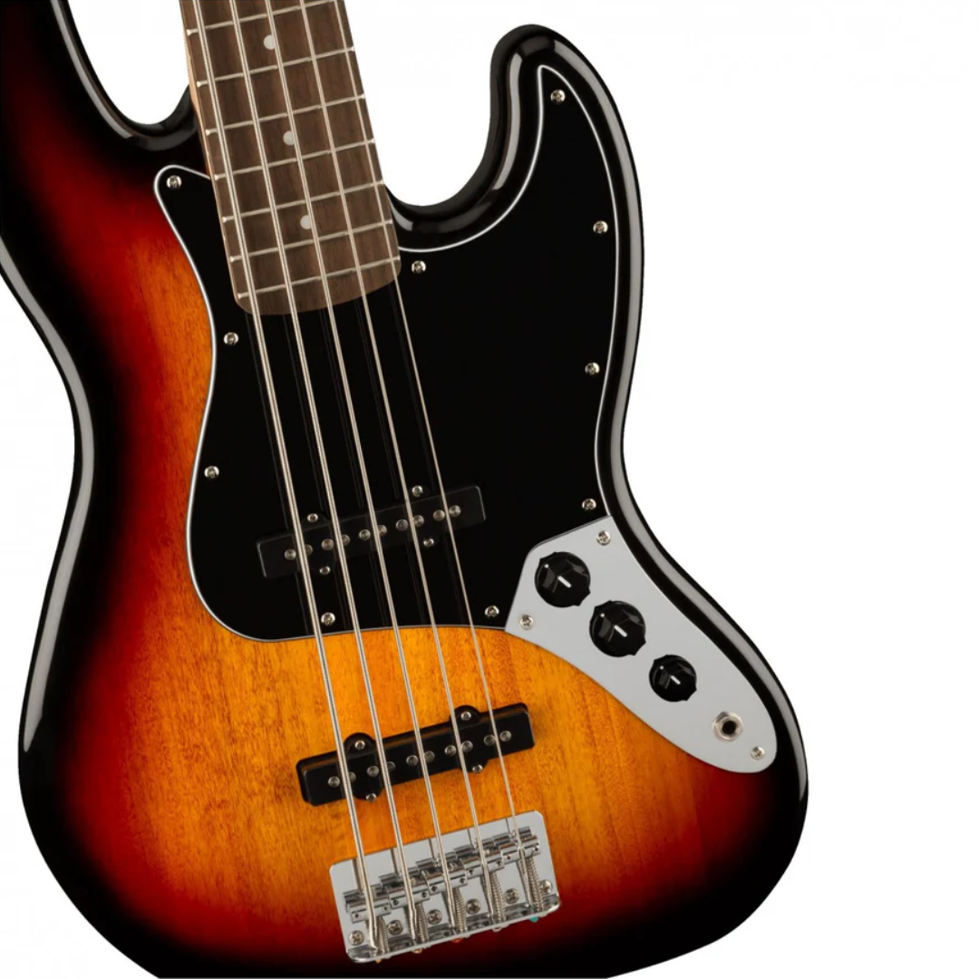 BAJO ELECTRICO FENDER SQUIER AFFINITY JAZZ BASS V SUNBURST - Imagen 2