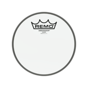 PARCHE REMO 10″ AMBASSADOR CLEAR