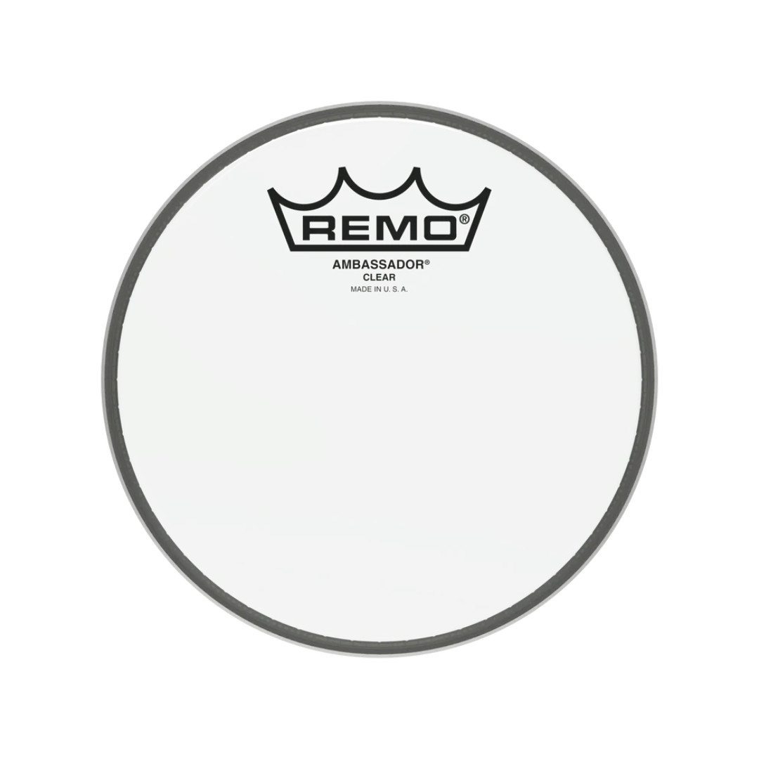 PARCHE REMO 10″ AMBASSADOR CLEAR