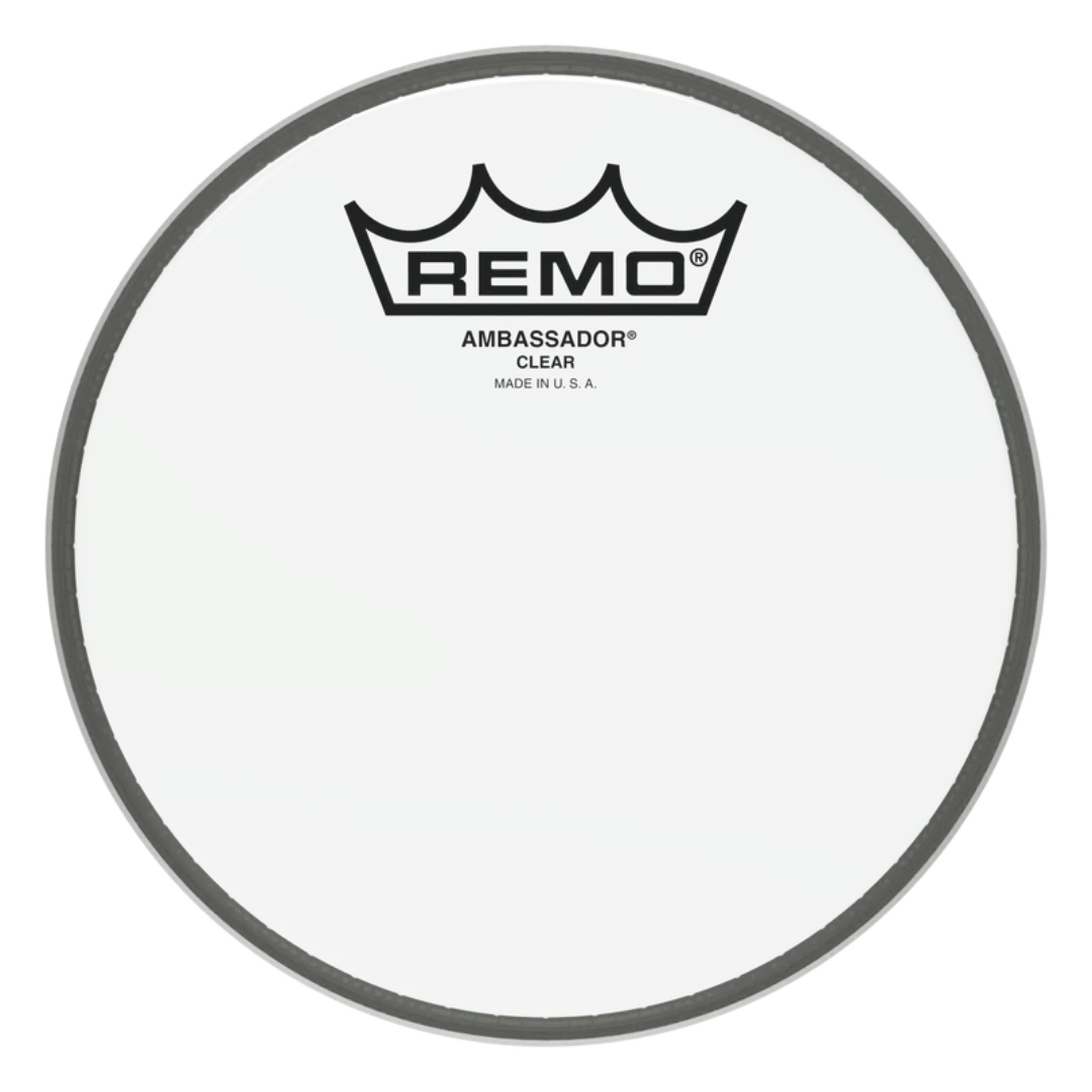 PARCHE REMO 13″ AMBASSADOR CLEAR