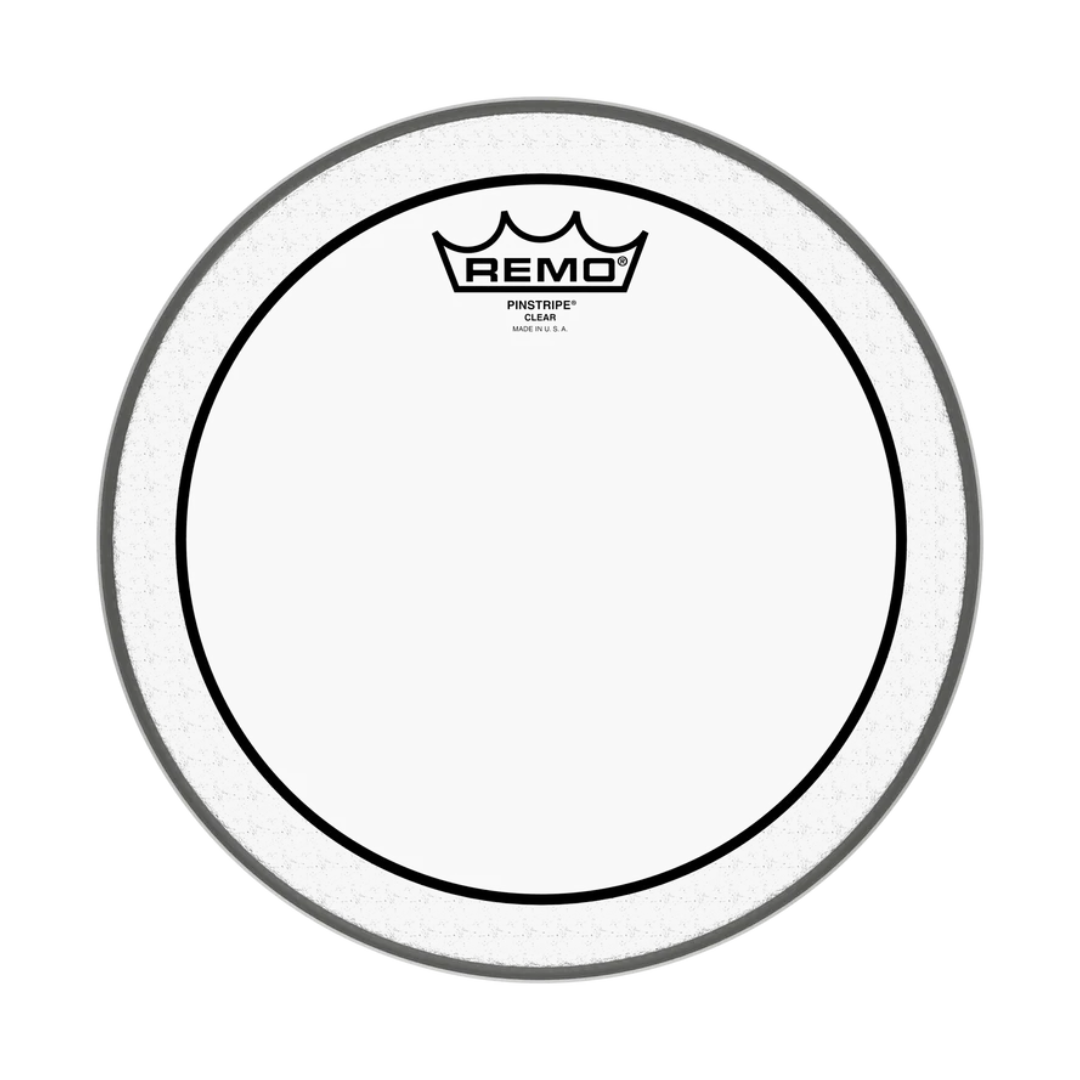 PARCHE REMO 13″ PINSTRIPE CLEAR GOTA DE ACEITE