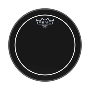 PARCHE REMO 14″ PINSTRIPE EBONY GOTA DE ACEITE
