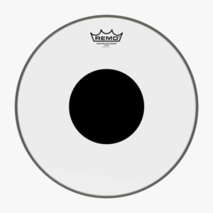 PARCHE REMO 20″ CONTROLLED SOUND PUNTO NEGRO