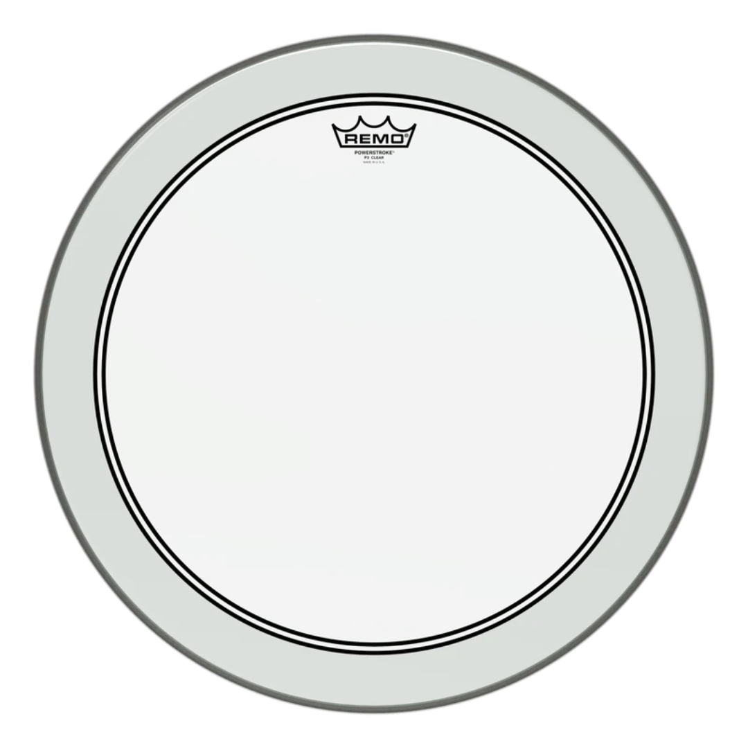 PARCHE REMO 22″ GOTA ACEITE POWERSTROKE 3 CLEAR