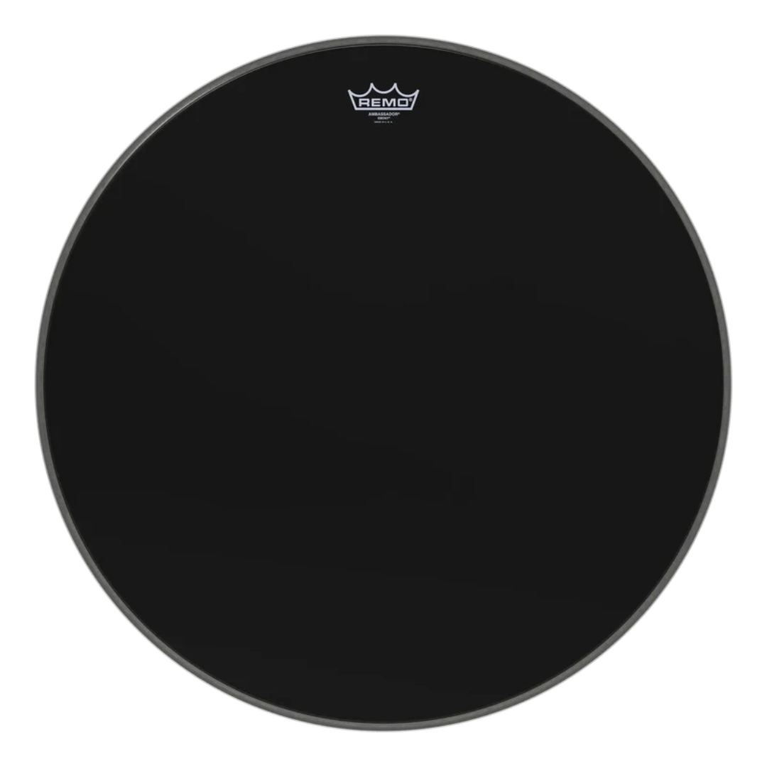 PARCHE REMO 26″ AMBASSADOR EBONY