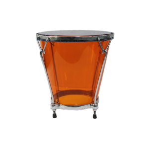 CAJA VALLENATA ACRILICA NARANJA