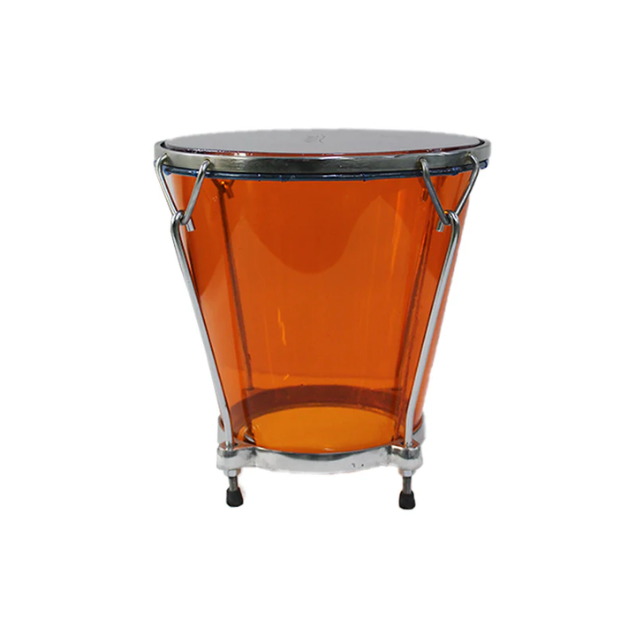 CAJA VALLENATA ACRILICA NARANJA