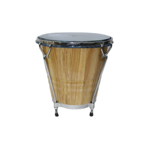 CAJA VALLENATA MADERA NATURAL