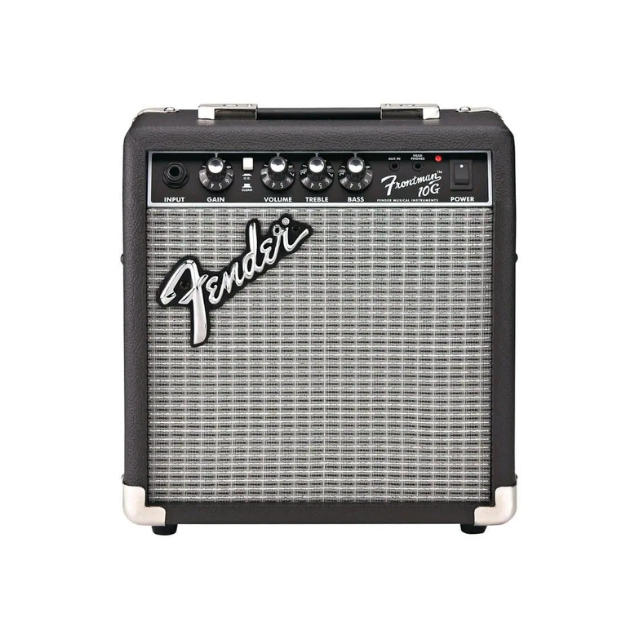 KIT GUITARRA ELECTRICA SQUIER DEBUT STRATOCASTER NEGRO 10G - Imagen 3