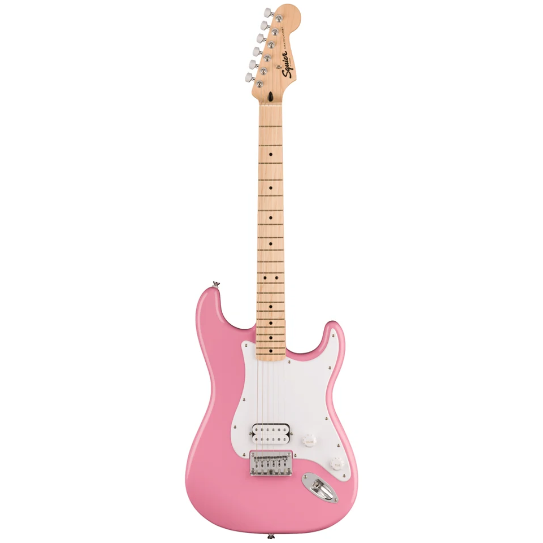 GUITARRA ELECTRICA FENDER SQUIER SONIC STRATOCASTER ROSA