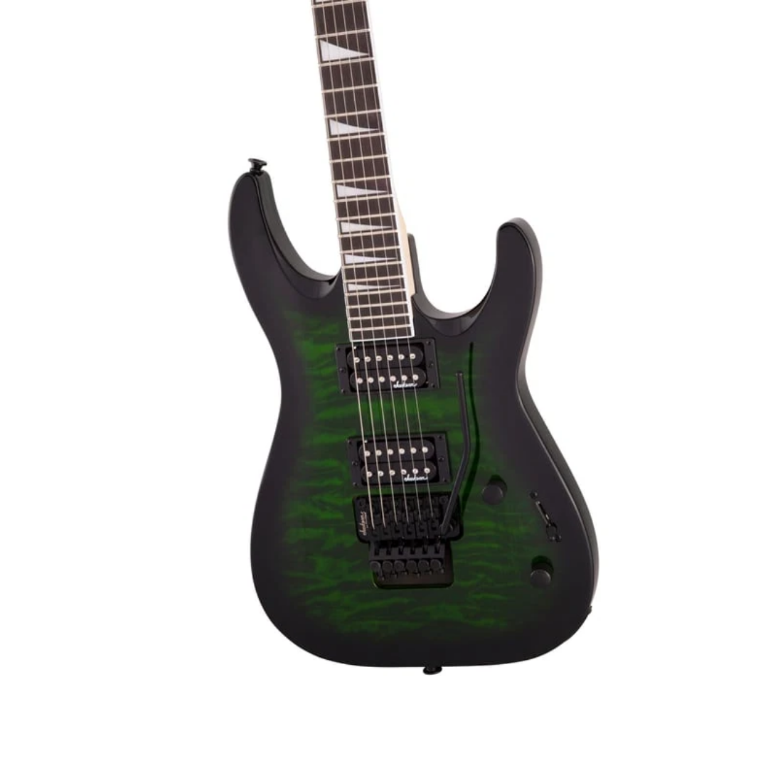 GUITARRA ELECTRICA JACKSON JS32Q DINKY VERDE / TR FLOYD - Imagen 2